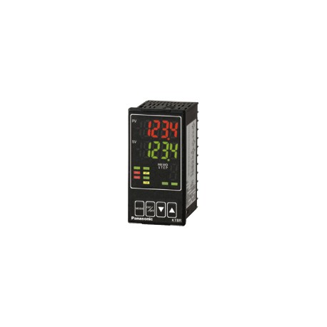 AKT8R111100 PANASONIC KT8R Temp. controlador digital, saída de relé, 1x relé de alarme, 100-240V AC, 48x96mm