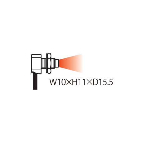 UFDR61Y FD-R61Y PANASONIC Fiber (reflective, elbow-type 90°, M6, 2m, oil-resistant)
