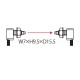 UFTR44Y FT-R44Y PANASONIC Fiber (thru-beam, elbow-type 90°, M4, 2m, oil-resistant)