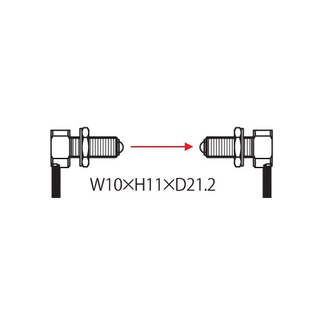 UFTR60Y FT-R60Y PANASONIC Fiber (thru-beam, elbow-type 90°, M6, 2m, oil resistant)