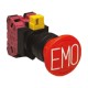 SG-E1-12-E PANASONIC D'urgence de la Machine Hors tension (EMO) commutateur, Pushlock, Tour de réinitialisat..