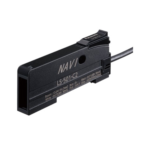ULS501PC2 LS-501P-C2 PANASONIC Laser Amplificateur (avec écran), type de câble 2m, 2 sorties PNP + analogiqu..