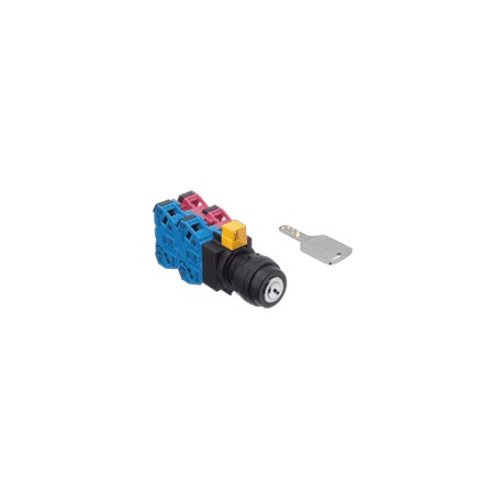 SG-D1-2B11 PANASONIC Key selector switch 2-position, key removable at left position, 1NO/1NC