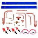 TANDEM KIT MT288-320 7702005 DANFOSS REFRIGERATION Montageschienen Rohrleitungen Saug-/Druck-Ventile PTC Geh..