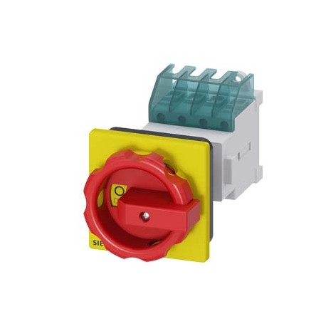 3LD2015-0TK53-0AA6 SIEMENS SENTRON, sezionatore sottocarico 3LD, interruttore di arresto di emergenza, 3- po..