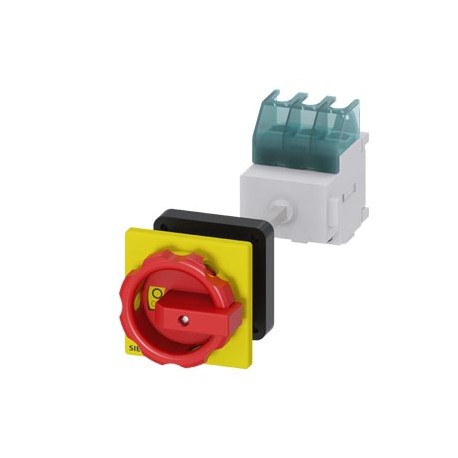 3LD2248-0TK53-0AD7 SIEMENS SENTRON, Interrupteur- sectionneur 3LD, Interrupteur arrêt urgence, de3polos, Iu ..