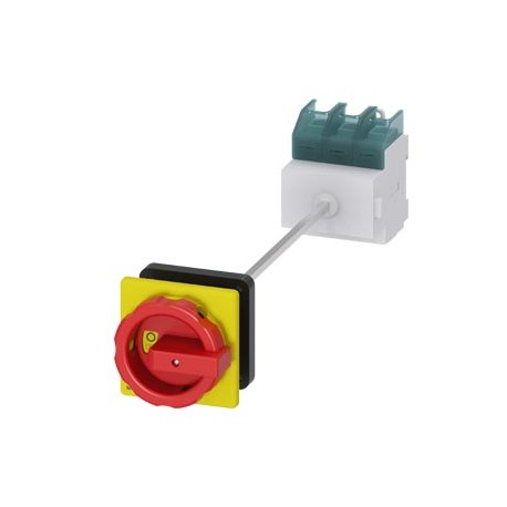 3LD2848-0TK53 SIEMENS SENTRON, interrupteur-sectionneur 3LD, interrupteur d'arrêt d'urgence, 3 pôles, Iu: 12..