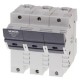 3NW7531-3HG SIEMENS SENTRON, fuse holder, Class J, 3-pole, In: 30 A, Un AC: 600 V, for mounting on DIN rail,..