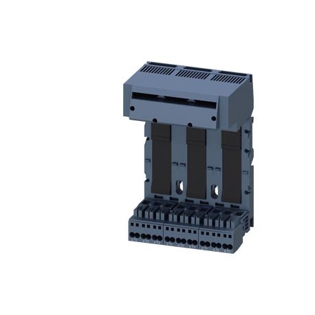 3RA6823-0AC SIEMENS Triple extension block Connection main circuit: Spring-type terminal 3 slots for compact..
