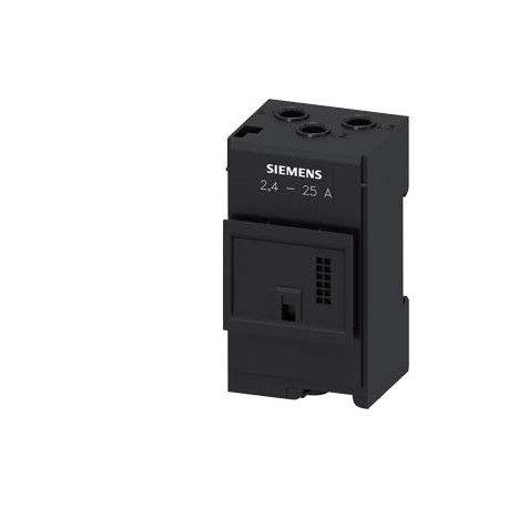 3RB2906-2DG1 SIEMENS Current transformer 2.4...25 A for 3RB22/23/24 Size S00/S0 Stand-alone installation Mai..