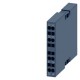 3RH2911-2DE11 SIEMENS Electron. contr. auxiliary switch lateral, 1 NO + 1 NC Current path 1 NO, 1 NC for 3RH..