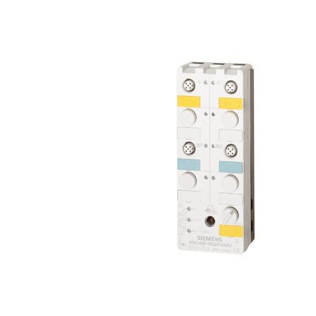 3RK1405-0BQ00-0AA3 SIEMENS ASIsafe compact module K60F digital safety, 2 F-DI/2 DQ, IP67 2 x input for mecha..