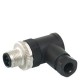 3RK1902-4DA00-5AA0 SIEMENS M12 connector angled 5-pole screw terminal max. 0.75 mm2 A-coded max. 4 A
