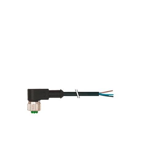 3RK1902-4GB50-4AA0 SIEMENS control cable pre-assembled at one end M12 socket angled 4-pole with 5 m cable 4 ..