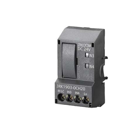 3RK1903-0CH10 SIEMENS Module de contrôle 2DI 24 V CC COM pour démarreurs ET200S High Feature pour démarreurs..