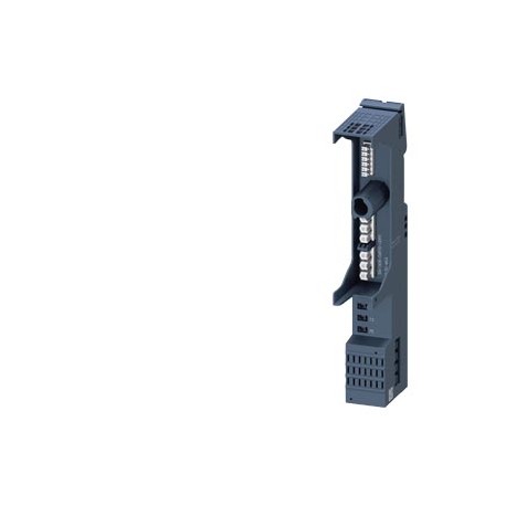 3RK1908-0AP00-0DP0 SIEMENS Base unit (BU30-MS4) For ET 200SP motor starter Without infeed