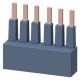 3RM1910-1AA SIEMENS Accessory for SIRIUS 3RM1 3-phase busbar for 2 motor starters Modular spacing 22.5 mm Sc..
