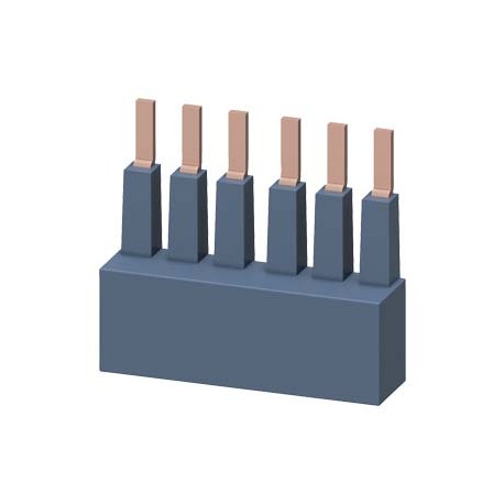 3RM1910-1AA SIEMENS Accessory for SIRIUS 3RM1 3-phase busbar for 2 motor starters Modular spacing 22.5 mm Sc..
