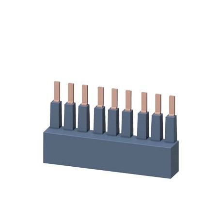 3RM1910-1BA SIEMENS Accessory for SIRIUS 3RM1 3-phase busbar for 3 motor starters Modular spacing 22.5 mm Sc..