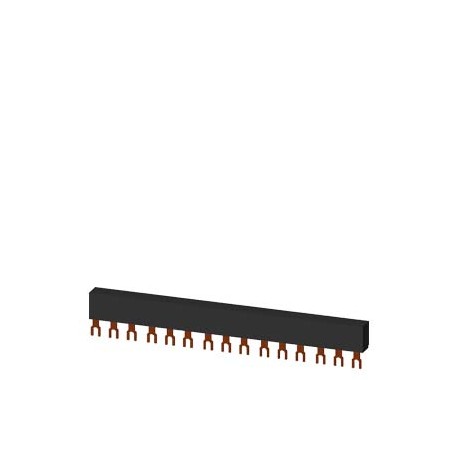 3RV1915-1DB SIEMENS 3-phase busbars Modular spacing 45 mm for 5 switches Fork shape connections