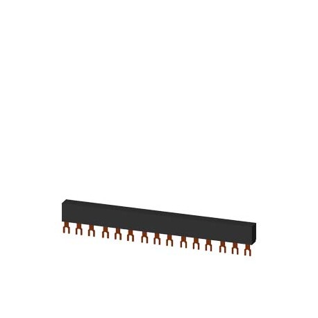 3RV1915-1DB SIEMENS Jeux de barres triphasé Pas modulaire 45 mm pour 5 interrupteurs Raccordements en forme ..