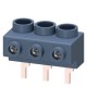 3RV1915-5A SIEMENS 3-phase supply terminal for 3-phase busbar for size S0 and S00 connection from top Pin sh..
