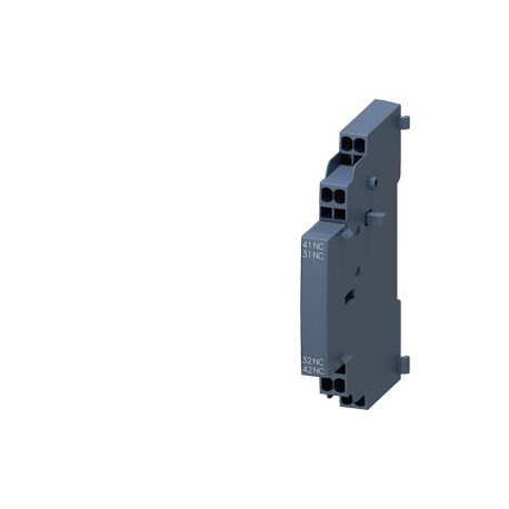 3RV2901-2C SIEMENS Auxiliary switch can be mounted on the side 2 NC spring-type terminal for circuit breaker..