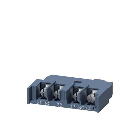 3RV2901-4E SIEMENS Auxiliary switch transverse 1 NO+1 NC ring cable lug connection for circuit breaker 3RV2