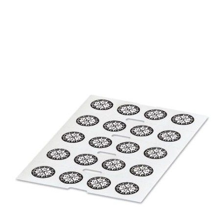 EML-HT (D12)R /IL 0801383 PHOENIX CONTACT Label high temperature, for printer thermal transfer, round, 12 mm..