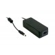 GSM40B09-P1J MEANWELL AC/DC-Desktopadapter mit Buchse IEC320-C8 2-polig, Ausgang 9VDC / 4.45 A mit Stimmgabe..