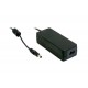 GSM40B48-P1J MEANWELL Adattatore AC-DC tavola con presa IEC320-C8 2 poli, Uscita 48VDC / 1.84A con connettor..