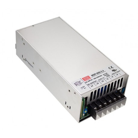 MSP-600-24 MEANWELL Alimentation AC-DC format fermé, Sortie 24VDC / 27A, MOOP, tension Stand-by 5V / 0,3 A, ..