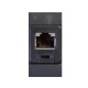 101.6481.61 SCAME TOMA RJ45 CAT. 6 PANTALLADA GRIS OSCURO