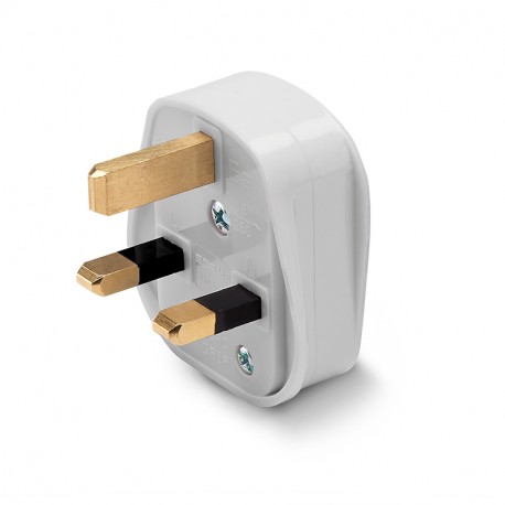 110.3000 SCAME CLAVIJA 2P+T 13A 250V AC BLANCO