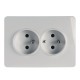 133.2202.W SCAME FRENCH STANDARD SOCKET