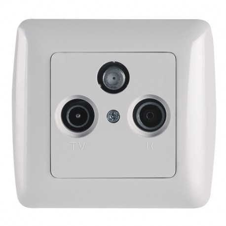 133.3106 SCAME PRISE TV-SAT BLANC