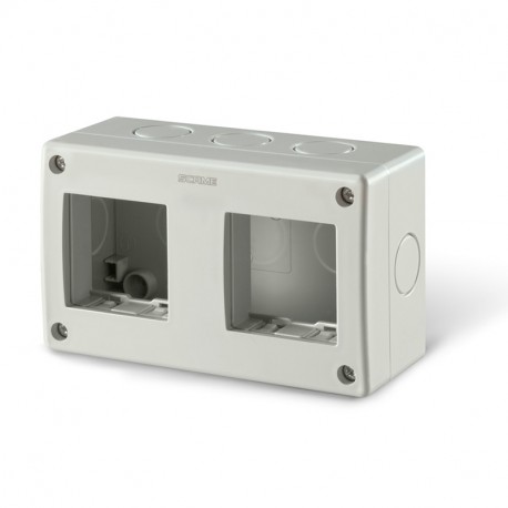 136.6124 SCAME CONT. DA PARETE IP40 2+2 MODULI EVOLVE