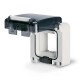 137.002 SCAME CALOTTA VUOTA IP66 2 MODULI PROTECTA