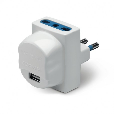 146.511 SCAME USB-ADAPTER 250V AC max 1.500 W