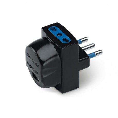 146.511/N SCAME USB ADAPTOR 250V AC max 1.500W