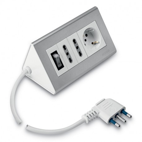 160.5013 SCAME MULTISOCKET FÜR SCHREIBTISCH
