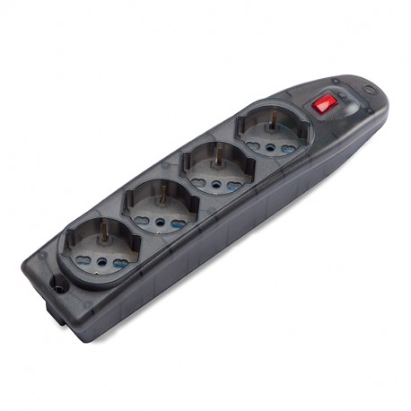 161.40510.F SCAME MULTI-OUTLET SOCKET TRANS. TINTED