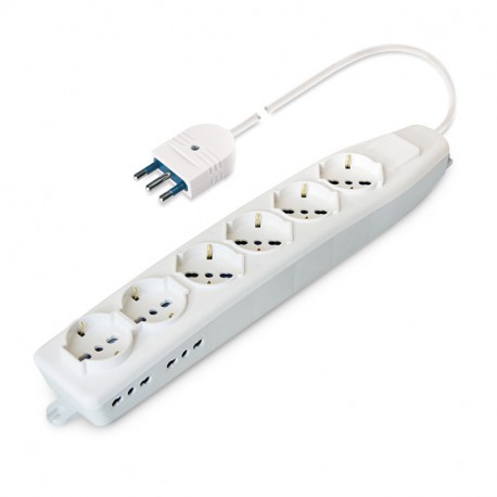 161.60501.R SCAME MULTI-OUTLET SOCKET WITH CABLE