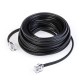 180.728 SCAME CORDONE LINEARE 5MT. 2 PLUG 6/4 NERO