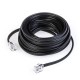 180.728 SCAME CORDON TELEPHONIQUE PLUG 6/4 5 mt