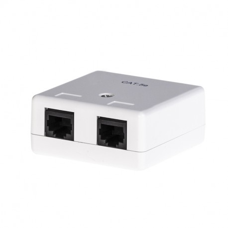 180.832 SCAME BASE MURAL CAT. 5E RJ45