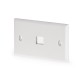 180.841 SCAME PLATE FOR TELEPHONE OUTLET 1 OUTLET