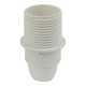 190.2000FCG.31B SCAME PORTALAMPADA E14 BIANCO + FERMATAZZA