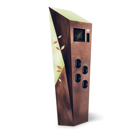 204.CR41B-002 SCAME COLUMN CA 4 SOCKETS WITH LOCK
