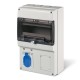 204.UB11L-3C SCAME CONSUMER UNIT 1 SOCKET 3C 3,5kW IP44 16A